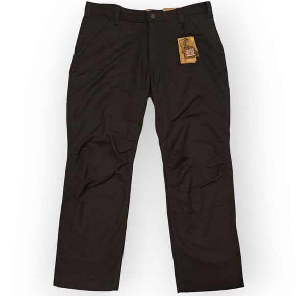 NWT Carhartt Cryder Dungaree Flex Gray Chinos Comfortable Work Pants 38/30 - Picture 3 of 9